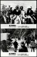 1976 ,,Keoma" című olasz western film szereplői (köztük Franco Nero) és jelenetei, 13 db vintag...