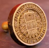 cca 1920 Székesfehérvár szabad kir. város polgármesterének pecsétnyomója