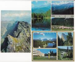 46 db MODERN Magas Tátra képeslap / 46 modern Vysoké Tatry postcards (High Tatras)