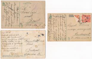 Tátra, Vysoké Tatry; 3 db régi képeslap / 3 pre-1945 postcard