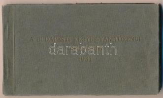 Budapest V. Kegyes-tanítórendi gimnázium - képeslapfüzet 32 lappal