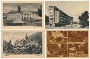 21 db MODERN 60 filléres magyar város képeslap / 21 modern Hungarian town-view postcards