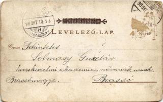 1898 (Vorläufer) Budapest II. Szent Lukács fürdő, Nagyszálloda, forrástó, gyógyudvar, iszapfürdő, gy...