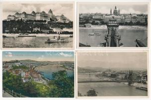 Budapest - 9 db régi képeslap