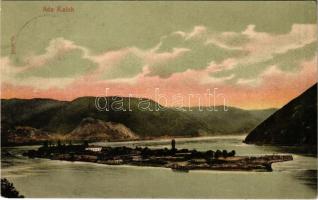1907 Ada Kaleh, Török sziget Orsova alatt / Turkish island (EK)