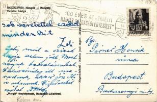 1944 Kolozsvár, Cluj; Bethlen bástya, népiskola / tower, school + "100 éves az "Erdélyi Ma...