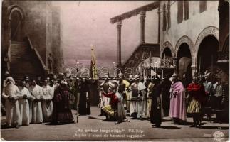 1909 Az ember tragédiája VII. kép Atyám a szent sír harcosai vagyunk Kossak felvétele 13 (EB)