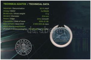 2019. 50Ft "Vívó-Világbajnokság" első napi veret számozott díszcsomagolásban T:1 kis patin...