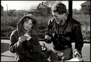 1960 Törőcsik Mari (1935-2021) a Nemzet Színésze a ,,Két emelet boldogság" című film három jele...