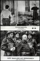 cca 1985 előtt készült felvételek különféle külföldi filmek egy-egy jelenetéről, 13 db vintage produ...