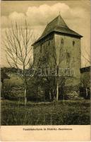 Beszterce, Bistritz, Bistrita; Fassbinderturm / Kádártorony. M. Haupt kiadása / tower (EK)