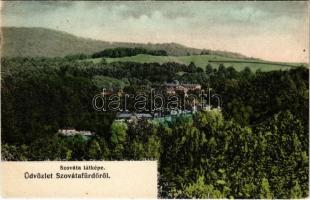 1907 Szováta, Sovata; látkép. Hönig Bernát kiadása / general view (fa)