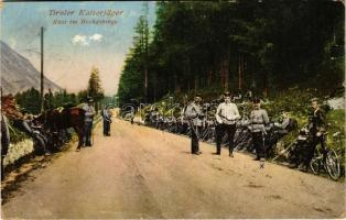 1914 Tiroler Kaiserjäger, Rast im Hochgebirge / WWI Tyrolean K.u.k. military K.u.k. Infanterieregiment Erzherzog Josef Nr. Arbeiter Abrteilung No. 10. (EK)