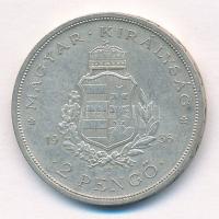 1936. 2P Ag "Liszt Ferenc" T:1-,2 Adamo P7