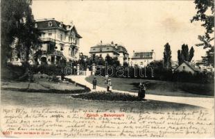 1905 Zürich, Belvoirpark (EK)