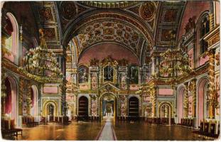 Moscow, Moscou; Palais Imperial, Sale St. Alexandra / palace interior (EK)