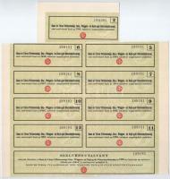 Budapest 1927. "Ganz és Társa-Danubius Gép-, Waggon- és Hajó-Gyár Részvénytársaság" névre ...