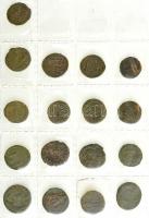 Római Birodalom 16db-os érmetétel a III-IV. századból T:3 Roman Empire 16xdiff coin lot from the 3rd-4th Century C:F