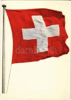 1939 Grenzbesetzung 5. Division. 4. Stab Inf. Rgt. Feldpost / Swiss flag litho