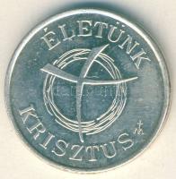 1991. "II.János Pál pápa" vallási témájú Ag zseton 3,9g T:2