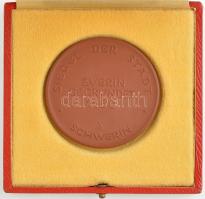 NDK 1960. "Siegel der Stadt - Zverin Gegründet 1160 - Schwerin" kétoldalas kerámia emlékér...