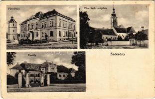 1927 Szécsény, Gross kastély, városháza, római katolikus templom