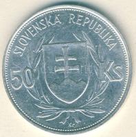 Szlovákia 1944. 50K Ag "5. Függetlenségi évforduló" T:2/3+