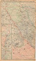 1916 30 db I, világháborús front térkép az összes hadszintér térképével. No. 91-119. Júniustól decem...
