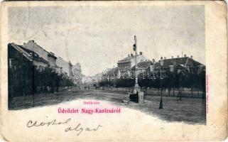 1898 (Vorläufer) Nagykanizsa, Deák Ferenc tér (Rb)