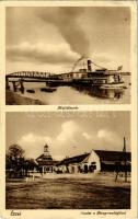 1938 Ercsi, hajóállomás, Gévay vendéglő (EK)