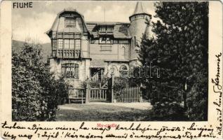 1915 Fiume, Rijeka; My-castle (EK)