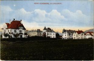 1918 Sumperk, Mährisch Schönberg; Villenviertel / villas