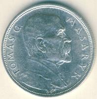 Csehszlovákia 1928. 10K Ag "Függetlenség 10. évfordulója" T:2