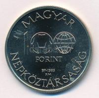 1985. 100Ft alpakka "Labdarúgó Világbajnokság 1986. - Mexikó térkép" T:BU Adamo EM93