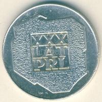 Lengyelország 1974. 200Zl Ag "Köztársaság 30. évfordulója" T:2/3 ph