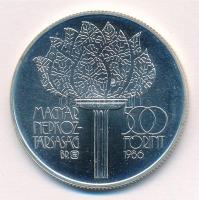 1986. 500Ft Ag "XV. Téli Olimpia Calgary 1988" kapszulában T:BU Adamo EM98