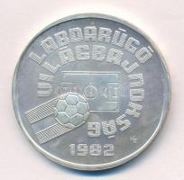 1981. 500Ft Ag "Labdarúgó Világbajnokság 1982" műbor tokban T:BU Adamo EM65