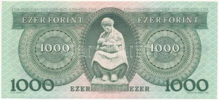 1983. november 10. 1000Ft "B 77789260" T:I- kissé hullámos papír
Adamo F44