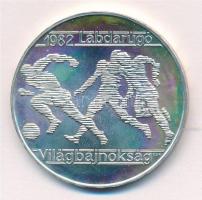 1981. 500Ft Ag "Labdarúgó Világbajnokság 1982 - 3 játékos" műbőr tokban T:1- (PP) Adamo EM64