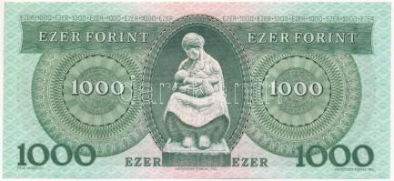 1992. 1000Ft "D 61297212" T:I-,II kissé hullámos papír
Adamo F46