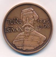 Lantos Györgyi (1953-) 1988. MÉE XVIII. Vándorgyűlés - Baja / Türr István bronz emlékérem (42,5mm) T:1,1- Adamo BA3