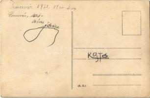 1921 Temesvár, Timisoara; hölgy / lady. photo