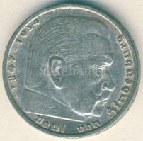 Német 3. Birodalom 1935A 5M Ag "Hindenburg" T:3 ph.