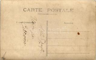 1925 Paris, Usin de Citroen / automobile factory with workers / Párizsi Citroen autógyár dolgozói. p...