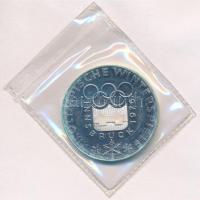 Ausztria 1976. 100Sch Ag "Innsbruck - XII. téli olimpia / Lesikló sánc" T:1- (PP) Austria ...