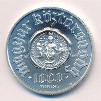 1995. 1000Ft Ag "Pannonhalma 996-1996" kapszulában T:BU Adamo EM140