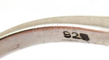 Ezüst(Ag) gyűrű, 3 db, jelzéssel és jelzés nélkül, bruttó: 24,1 g