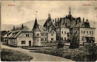 1913 Beregvár, Karpaty, Karpati (Szentmiklós, Beregszentmiklós, Cinadievo, Chynadiyovo); Schönborn kastély / castle (EK)