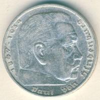 Német 3. Birodalom 1936A 5M Ag "Hindenburg" T:3