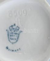 Unterweissbach porcelán madár, kézzel festett, jelzett, hibátlan, m: 13 cm